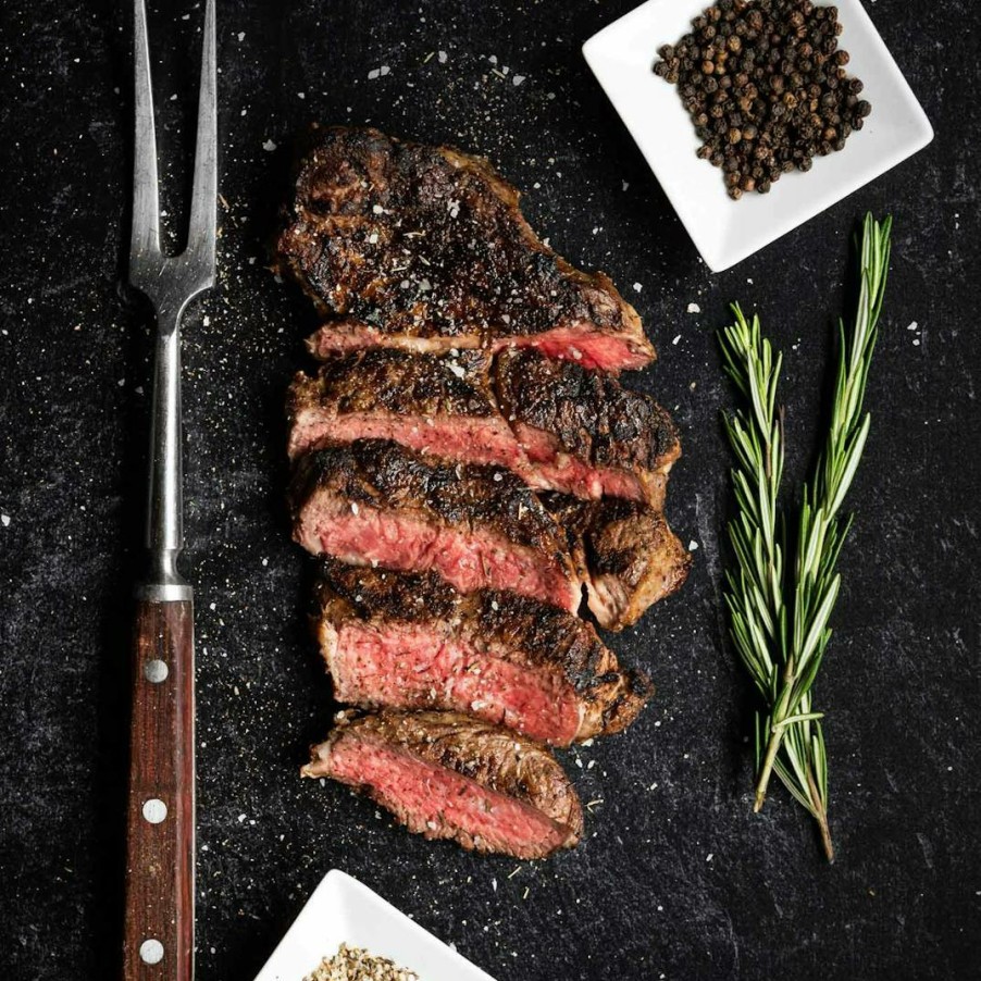 Foods Gibsons Steakhouse Steaks | 75-Day Wet Aged Australian Ribeye - 4 Pack