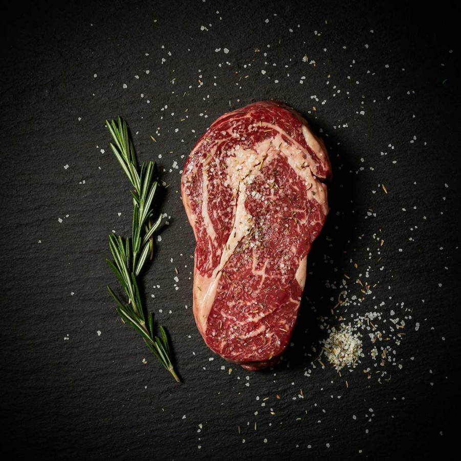 Foods Gibsons Steakhouse Steaks | 75-Day Wet Aged Australian Ribeye - 4 Pack