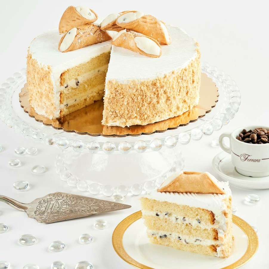 Foods Ferrara Bakery Cakes | Vanilla Cannoli Cream Cake