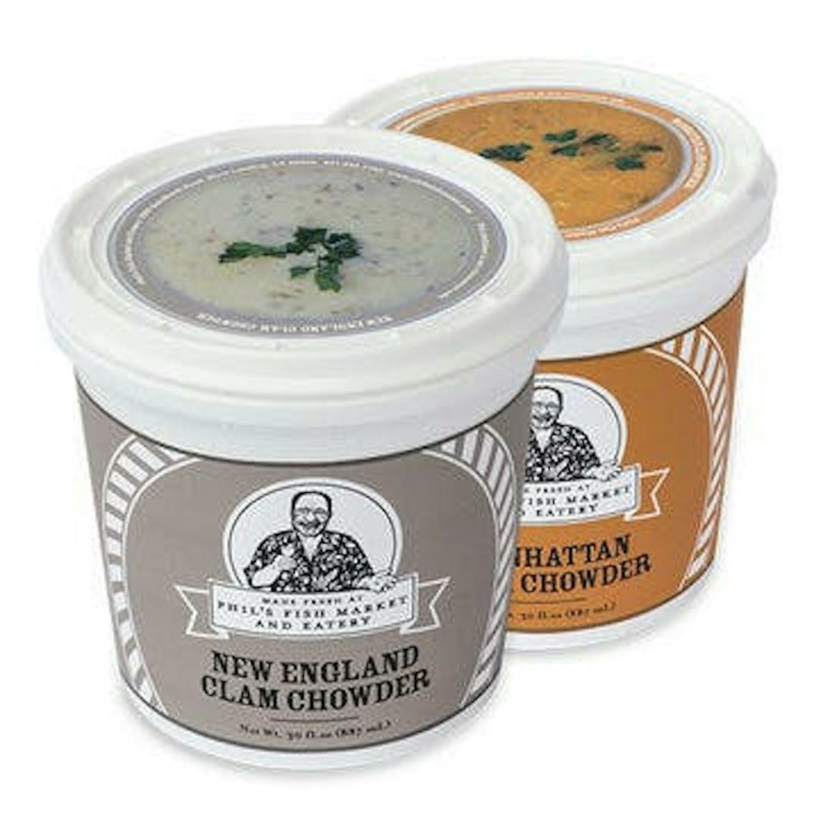 Foods Phil's Fish Market Soups & Chowders | Phil'S Clam Chowder For 4-6