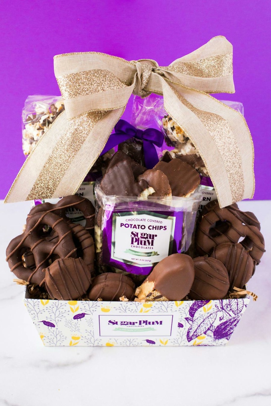 Foods Sugar Plum Chocolate | Chocolate Mountain Gift Tray