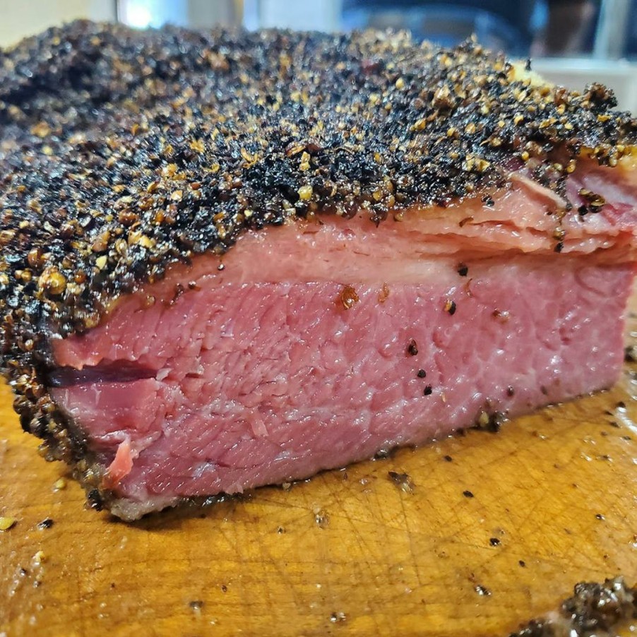 Foods Roegels Barbecue Brisket | Whole Pastrami Brisket - 6 Lbs.