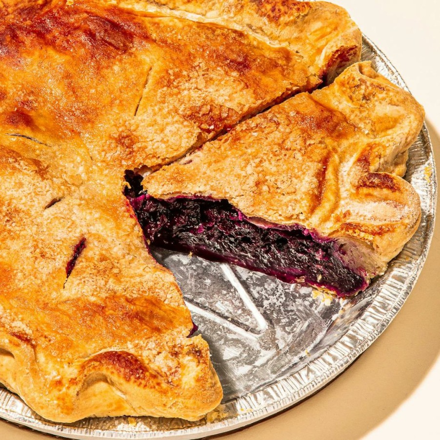 Foods Two Fat Cats Bakery Pies | Maine Wild Blueberry Pie