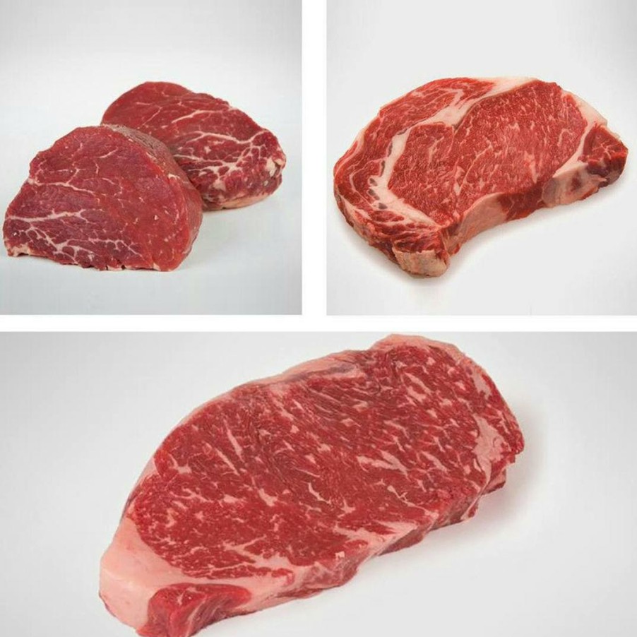 Foods Master Purveyors Steaks | Usda Prime Steak Sampler - 6 Steaks