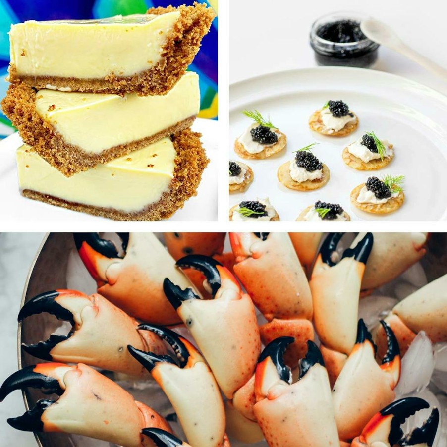 Foods George Stone Crab Crab | Stone Crab + Caviar + Key Lime Pie