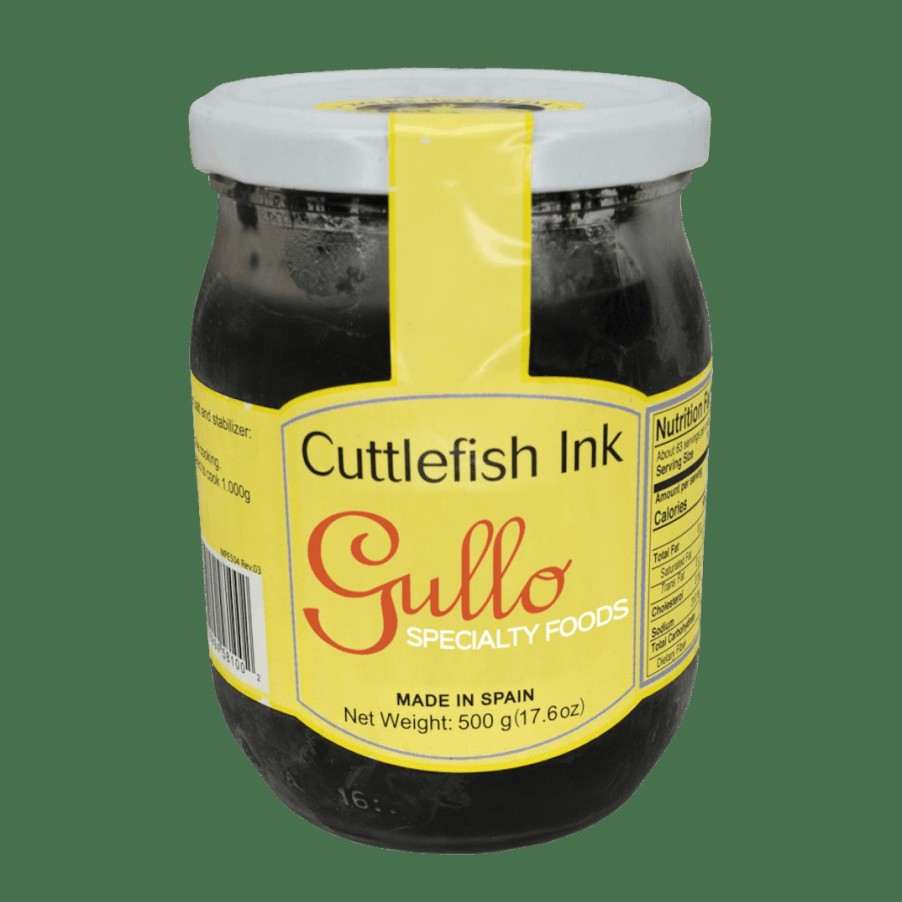 Foods Gullo Octopus Fish | Sepia/Cuttlefish Ink Jar