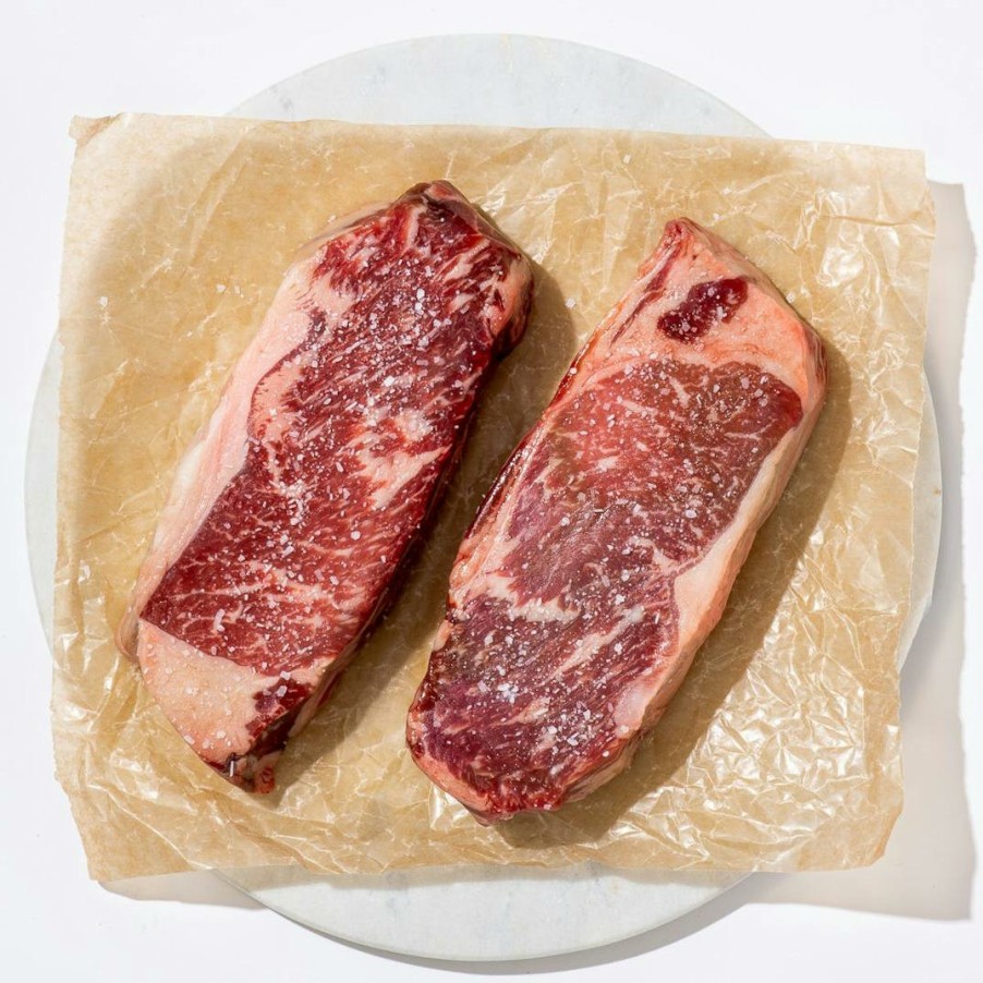 Foods Flannery Beef Steaks | California Reserve New York Steaks - 6 Pack