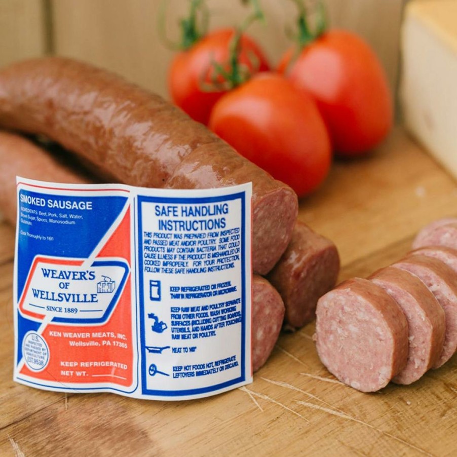 Foods Weaver's of Wellsville Sausages | Naturally Smoked Sausages - Choose Your Own 3 Pack