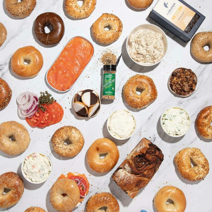 Foods Zucker's Bagels and Smoked Fish Smoked Fish | Biggest Weekender Bagel Brunch Box For 12