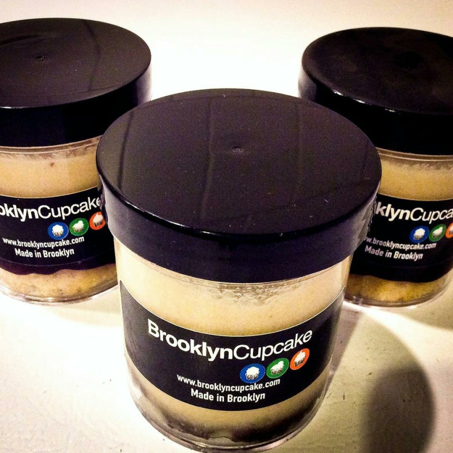 Foods Brooklyn Cupcake Cupcakes | Vegan Cupcake Jars - 6 Pack