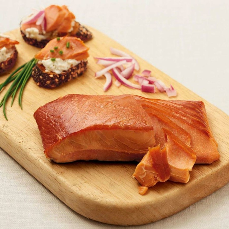 Foods SeaBear Smokehouse Smoked Fish | Smoked Salmon Quartet Gift Box