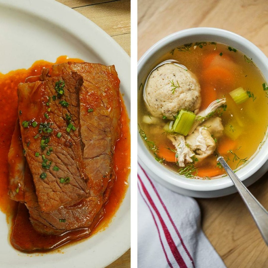 Foods Mile End Deli Brisket | Brisket + Matzo Ball Soup Passover Dinner For 4-6