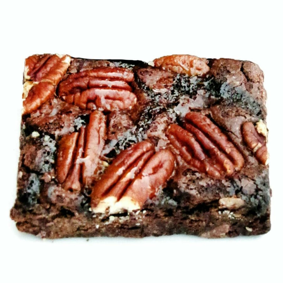 Foods Fat Molly's Brownies Brownies | Pecan & Caramel Brownies - 1 Dozen