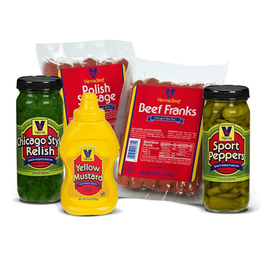 Foods Vienna Beef Hot Dogs Hot Dogs | Tailgate Kit