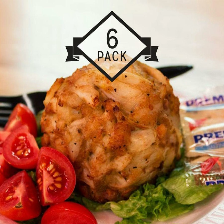 Foods Faidley Seafood Crab | Jumbo Lump Crab Cakes + Crab Soup - 6 Pack