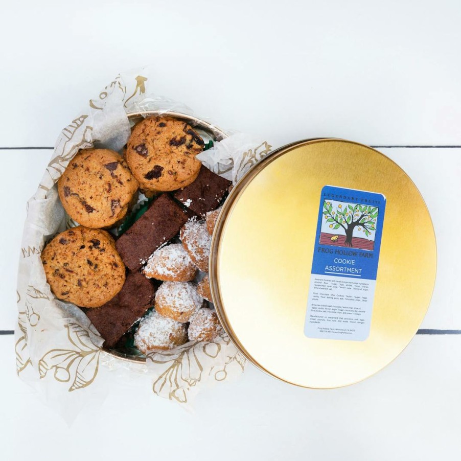 Foods Frog Hollow Farm Chocolate Chip Cookies | Cookie Assortment Gift Tin