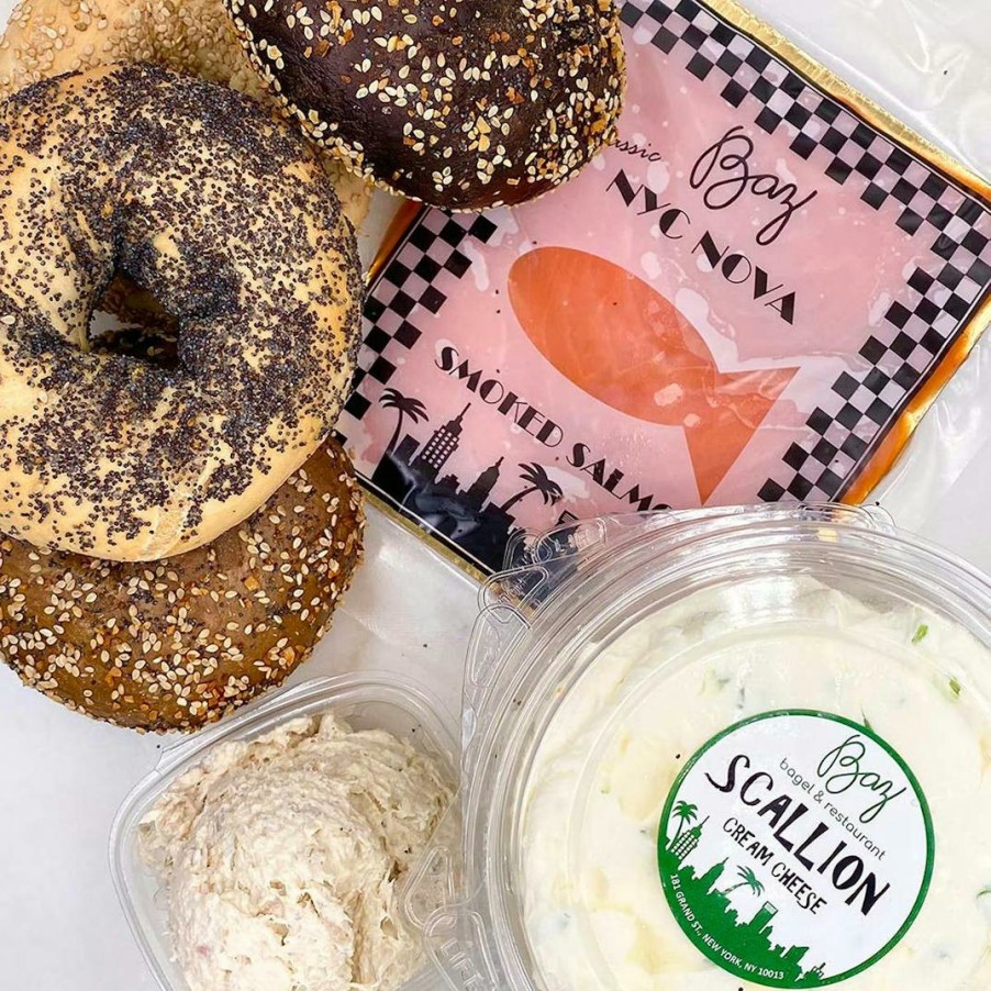 Foods Baz Bagel | Classic Bagel Brunch For 6 + 3 Free Bagels