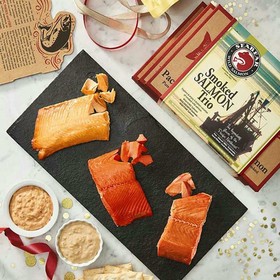 Foods SeaBear Smokehouse Fish | Smoked Salmon Party Box For 8-10