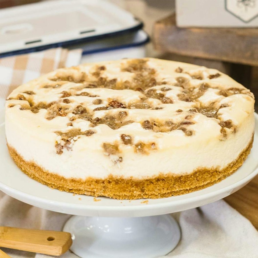 Foods Honey Cheesecakes Cheesecakes | Bourbon Pecan Praline Cheesecake