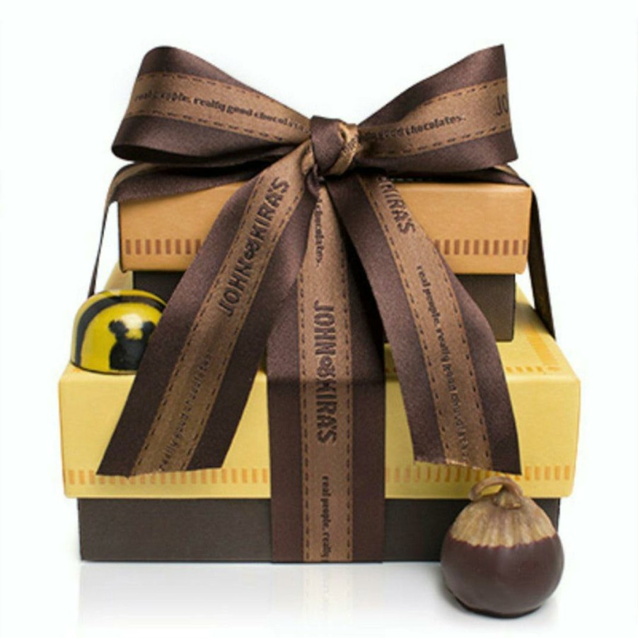 Foods John & Kira's Chocolate | Fig + Bee Gift Tower