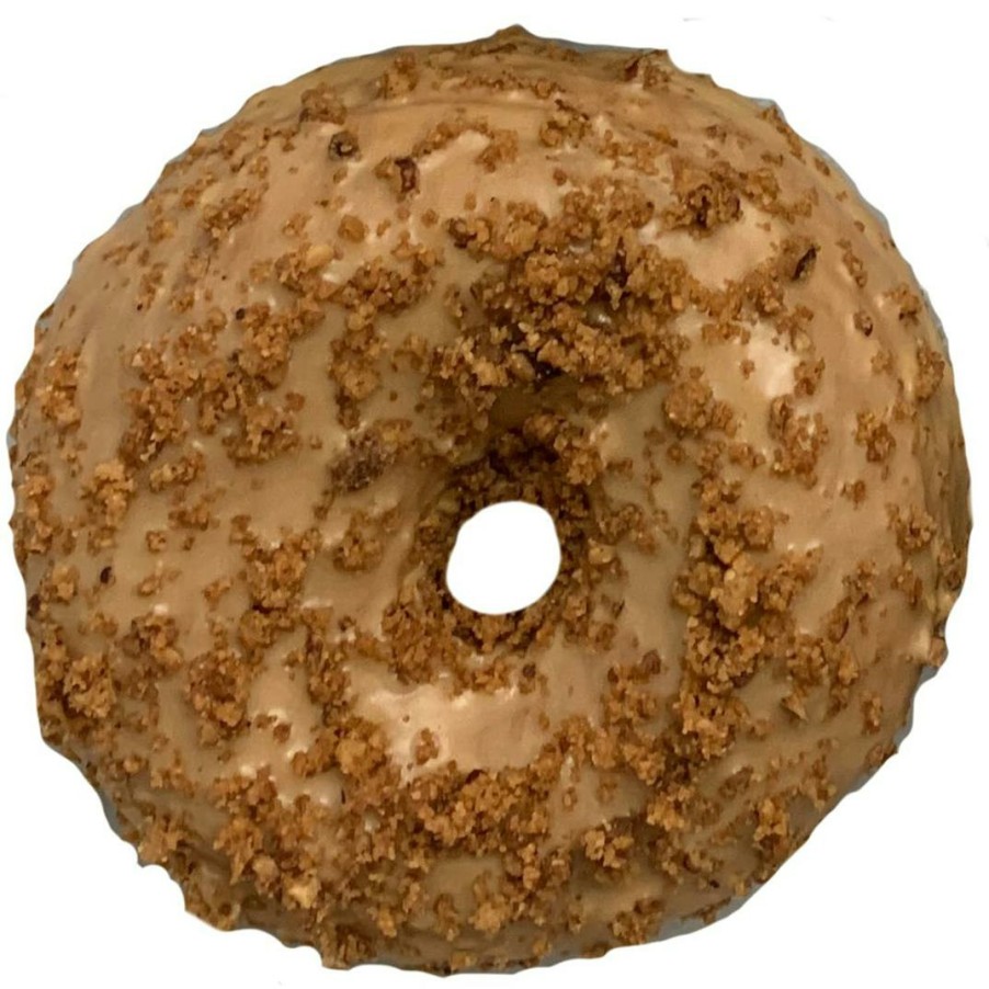 Foods Dough Doughnuts Doughnuts | Cafe Au Lait Doughnuts With Pecan Streusel - 6 Pack