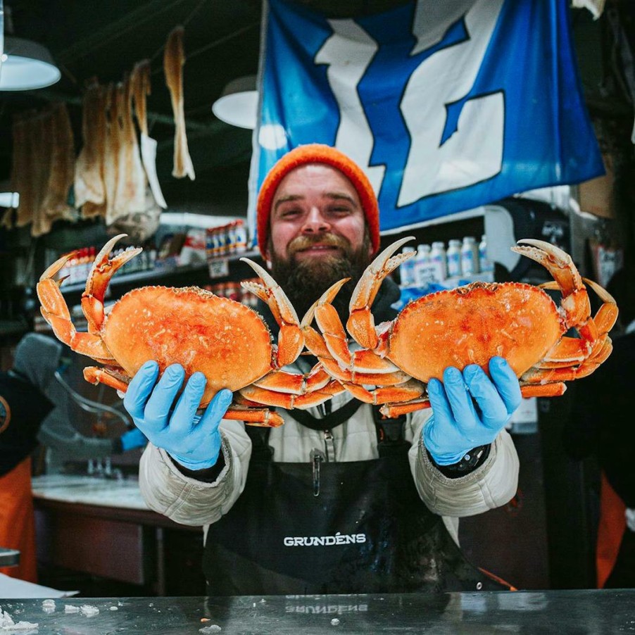 Foods Pike Place Fish Market Crab | Dungeness Crab - Whole, Cooked, Wild