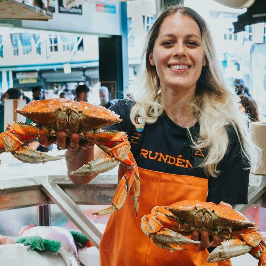 Foods Pike Place Fish Market Crab | Dungeness Crab - Whole, Cooked, Wild