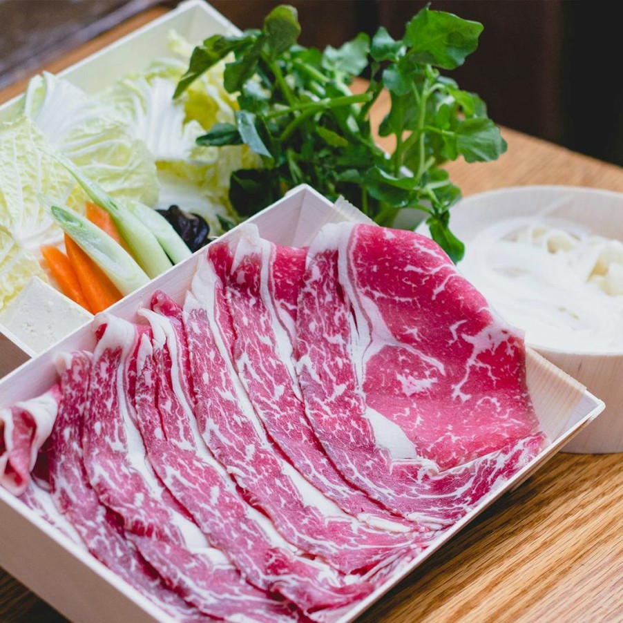 Foods Shabu Tatsu Beef | A5 Wagyu Shabu Shabu Hot Pot Kit For 2