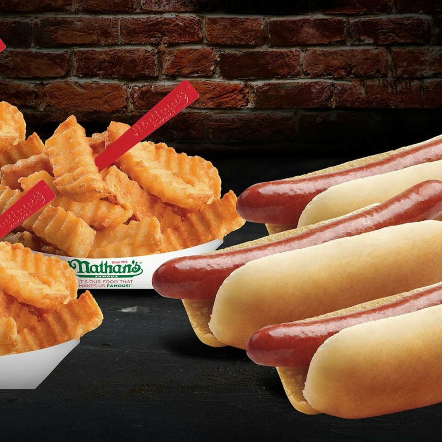 Foods Nathan's Famous Hot Dogs | Hot Dog Meal Kit For 24