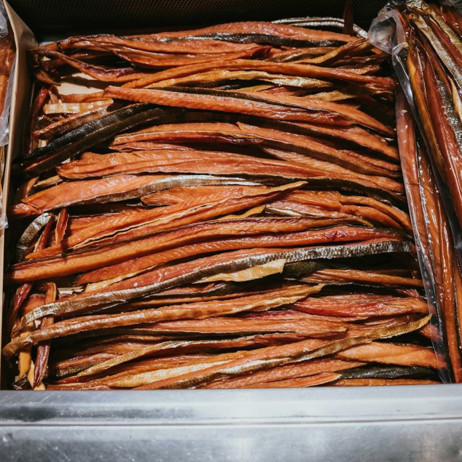 Foods Pike Place Fish Market Fish | Salmon Jerky - Alderwood, Wild, Alaska, 1Lb