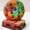 Foods Baked in Color Brownies | Giant Brownies + Cookies For 16