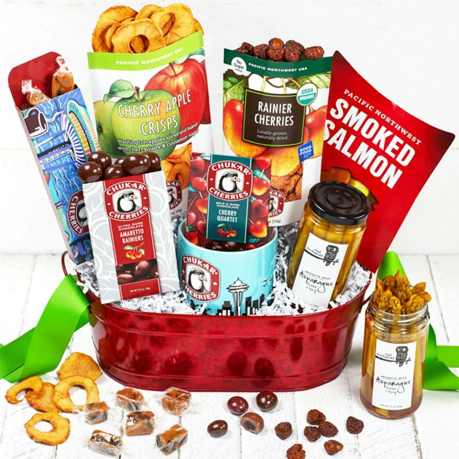 Foods Chukar Cherries Chocolate | Washington My Home Gift Basket