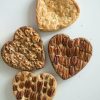 Foods Kessler Baking Studio Brownies | Giant Heart Shaped Blondies + Brownies - 4 Pack