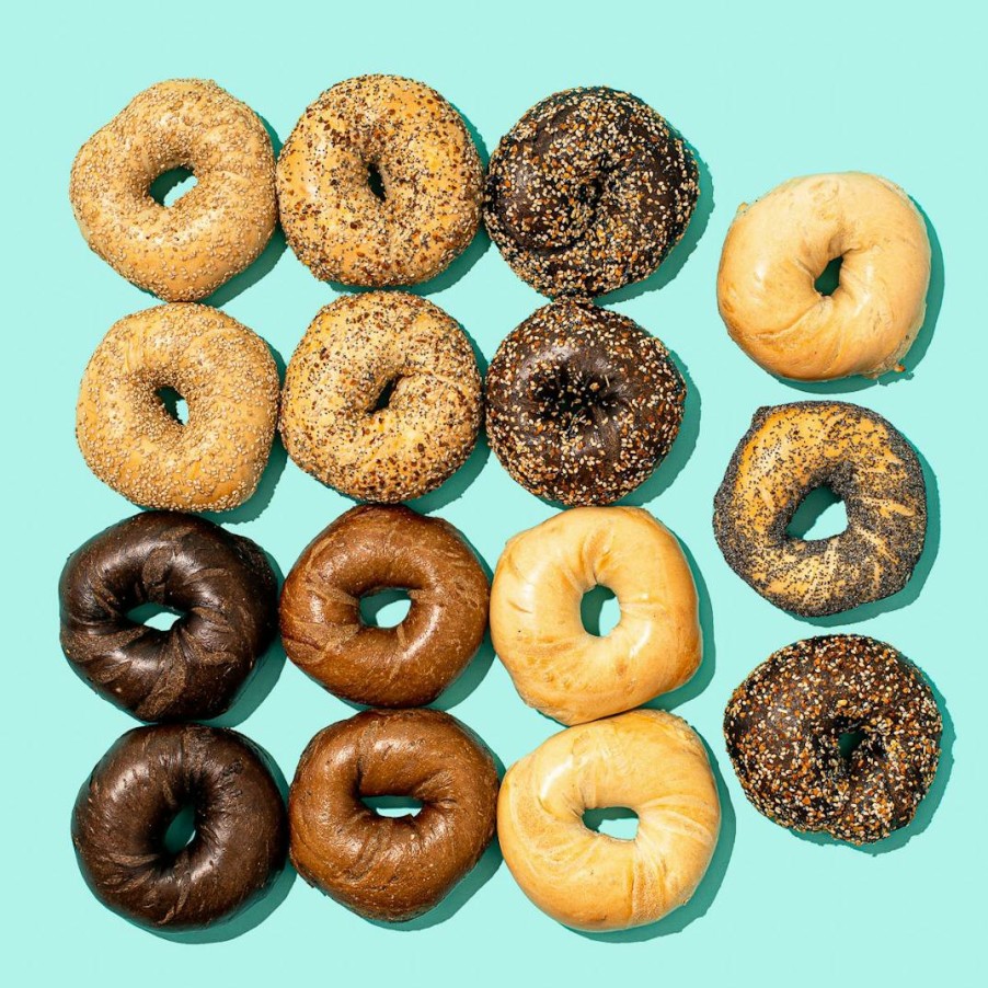 Foods Baz Bagel | Dozen Classic Nyc Bagels + 3 Free Bagels