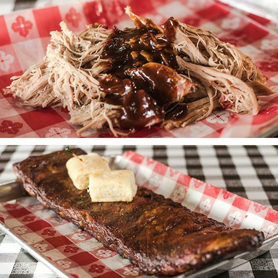 Foods Germantown Commissary BBQ Ribs | Pulled Pork + Ribs Combo For 4