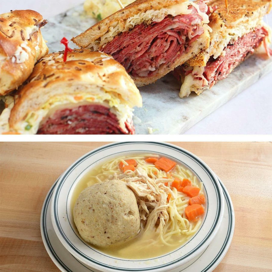 Foods Brent’s Deli Soups & Chowders | Matzo Ball Soup + Sandwich Kit For 4