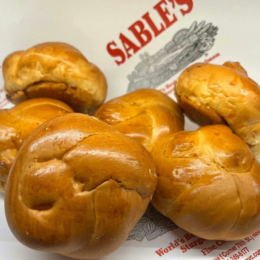 Foods Sable's Smoked Fish Breads | Fancy Challah Rolls - 6 Pack