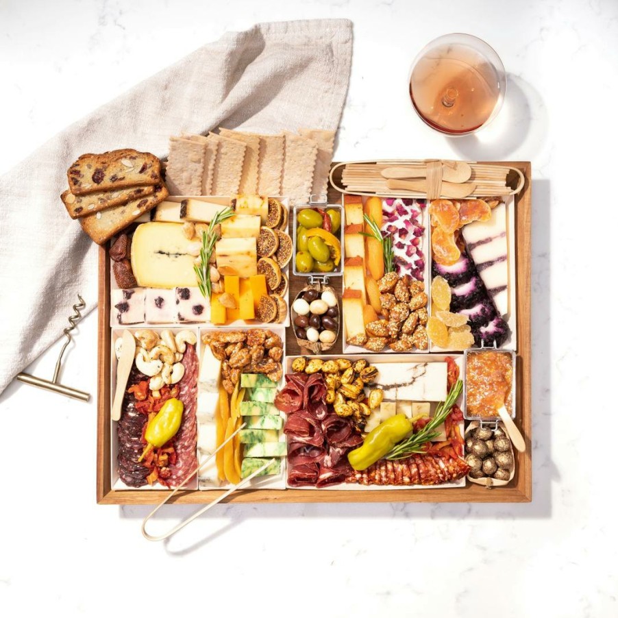 Foods CheeseBoarder Charcuterie | Arte Cheese & Charcuterie Board For 12-14