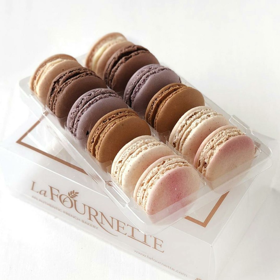 Foods La Fournette Cookies | France Collection Macarons - 12 Pack