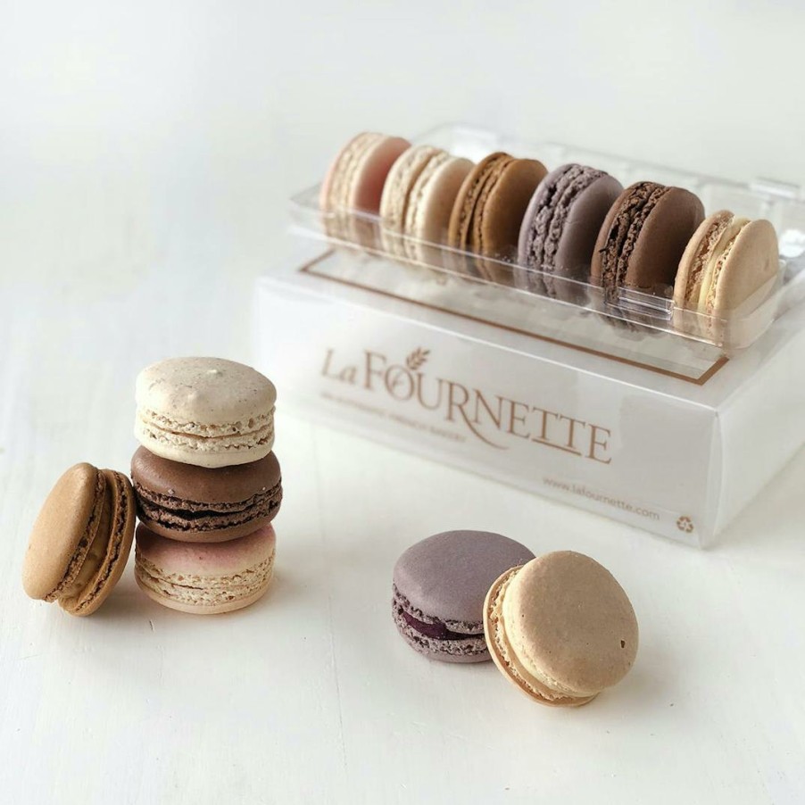 Foods La Fournette Cookies | France Collection Macarons - 12 Pack