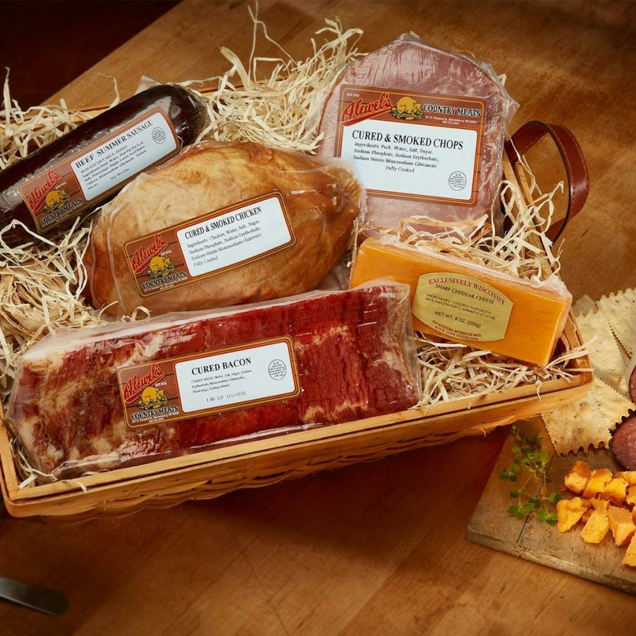 Foods Alewel's Country Meats Cheese | Smokehouse Sensations Gift Box