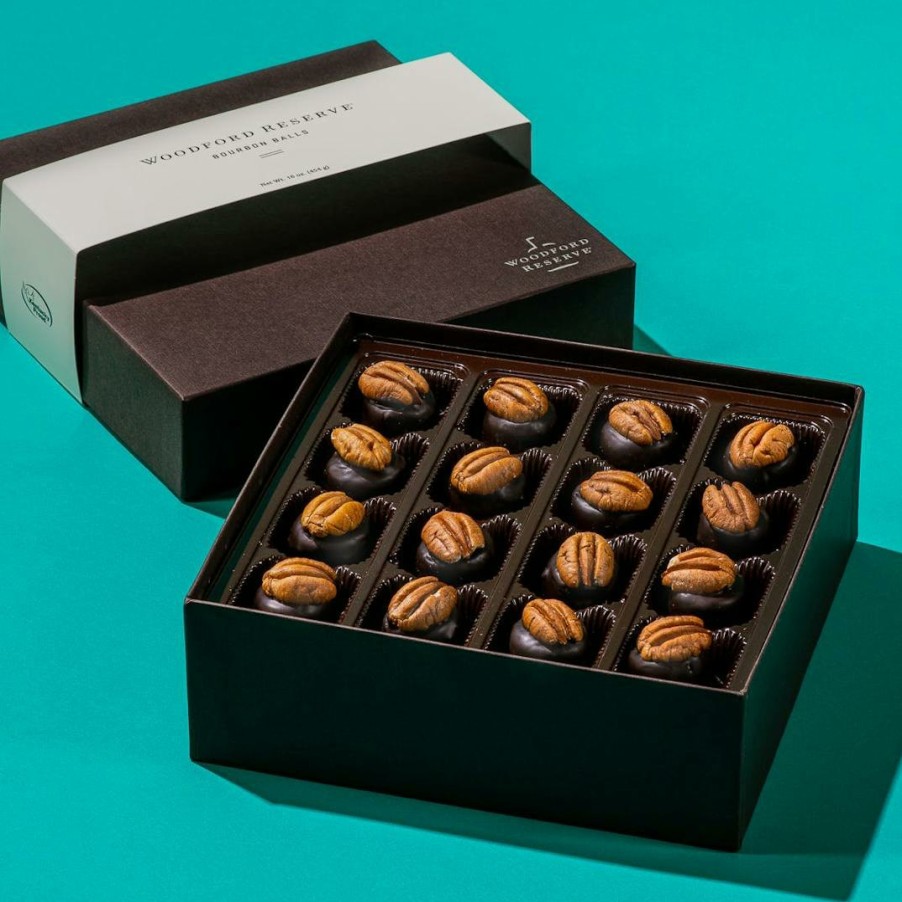 Foods Woodford Reserve Chocolate | Woodford Reserve Bourbon Balls - Large Gift Box