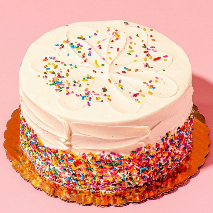 Foods The Goddess and Grocer Cakes | Rainbow Cake - 8"