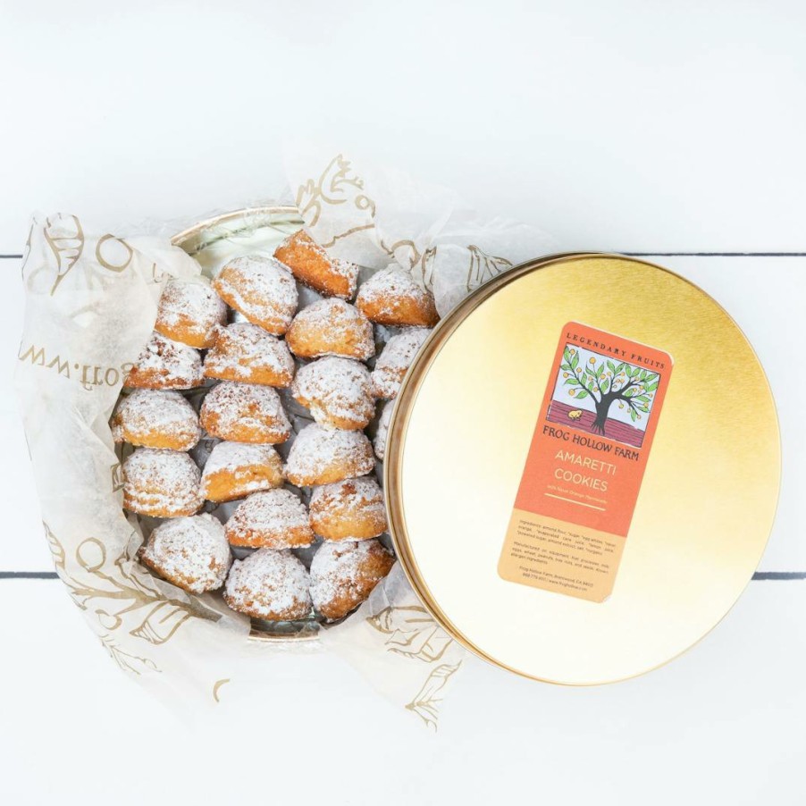 Foods Frog Hollow Farm Cookie Gifts | Amaretti Cookie Gift Tin (Gluten Free)