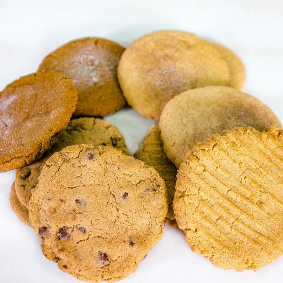 Foods Gladys' Bakery Chocolate Chip Cookies | Assorted Texas Sized Cookies - Dozen