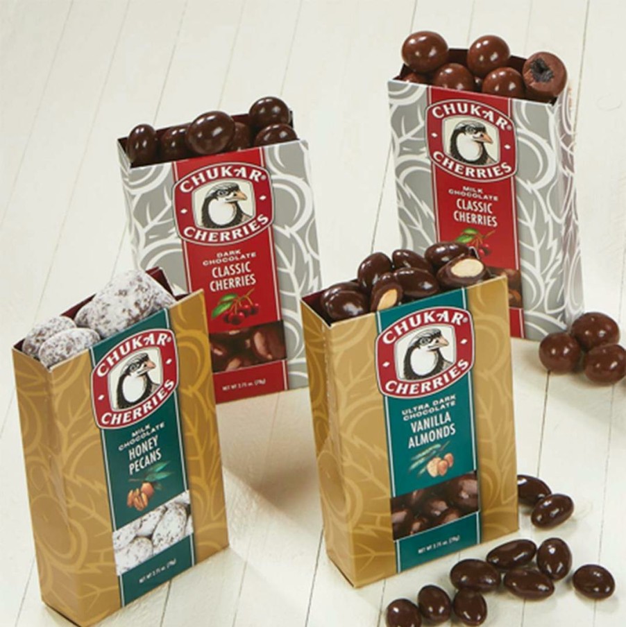 Foods Chukar Cherries Chocolate | Chocolate Cherries & Nut Sampler