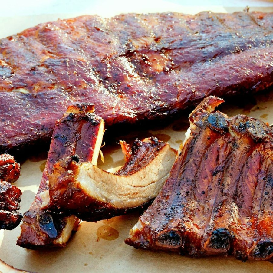 Foods Davila's BBQ Ribs | Mesquite Smoked Pork + Lamb Rib Pack