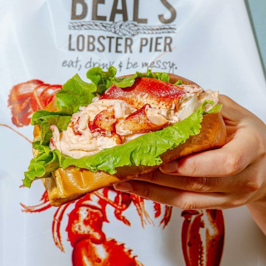 Foods Beal's Lobster Pier Lobster | Beal'S Famous Lobster Roll Kit - 4 Rolls