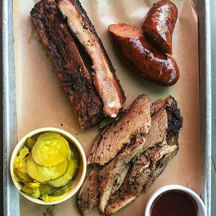 Foods Bludso's BBQ Ribs | Mini Trinity Bbq Combo - Brisket, Ribs & Links