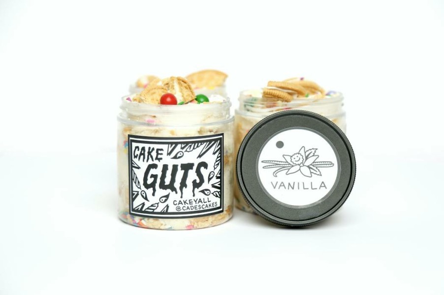 Foods Cades Cakes Cake Jars | Vanilla Vanilla Cake Guts